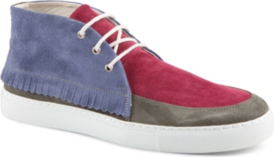 COMME DES GARCONS Generic fringe suede Chukka boots