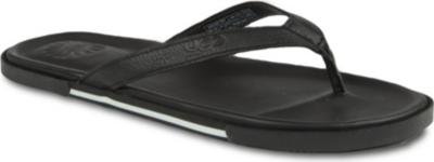 UGG Bennison leather flip-flops