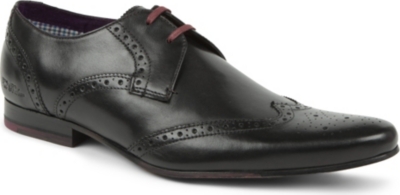 TED BAKER Nendi wing cap brogues