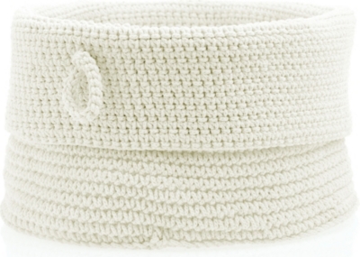 WEST ONE BATHROOMS Confetti basket (White