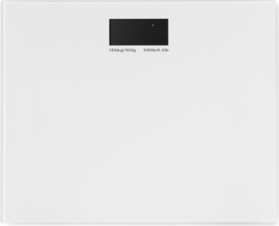 WEST ONE BATHROOMS Rainbow electronic scale (White