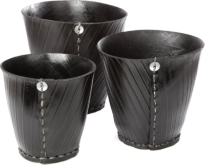 WEST ONE BATHROOMS Tyre set of three pots