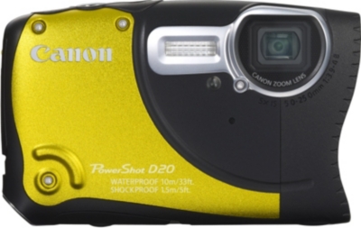 CANON PowerShot D20 Rugged digital camera