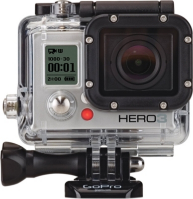 GO PRO HERO3: Silver Edition waterproof action camera