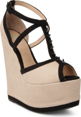 CJG SHOES Roll The Dice wedge sandals