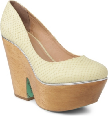 CJG SHOES Knocking on Wood wooden courts