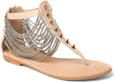 CJG SHOES Black Cat leather sandals
