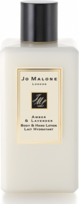 JO MALONE Amber & Lavender body & hand lotion 250ml