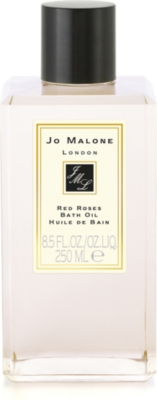 JO MALONE Red Roses bath oil 250ml (Red+roses