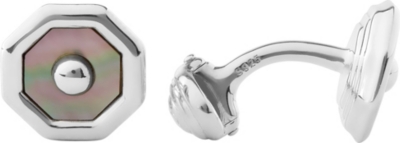 LINKS OF LONDON Sloane Square T-bar sterling silver cufflinks