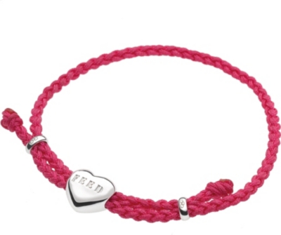 LINKS OF LONDON Feed heart cord bracelet