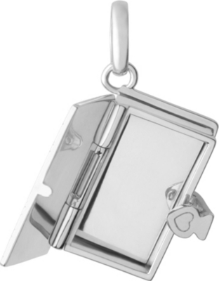 LINKS OF LONDON Once Upon a Time Book sterling silver locket charm