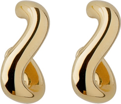 LINKS OF LONDON Essentials Infinite 18ct gold hoop earrings