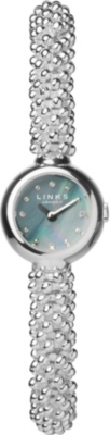 LINKS OF LONDON Effervescence silver-plated watch