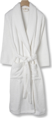 CK HOME Cotton robe optic white