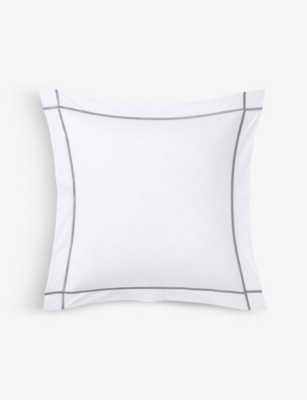 YVES DELORME Athena square pillowcase