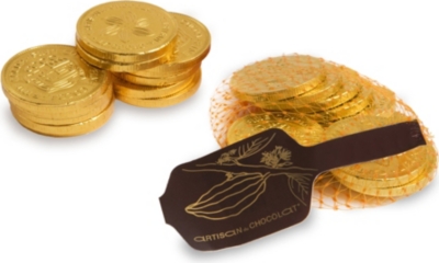 ARTISAN DU CHOCOLAT Milk chocolate coins 60g