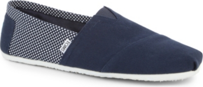 TOMS Classic polka-dot shoes
