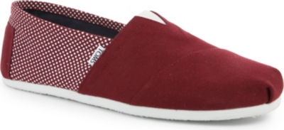 TOMS Classic polka-dot shoes