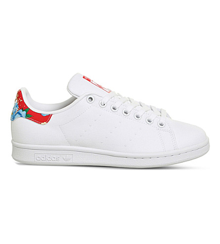 ADIDAS - Stan Smith floral canvas sneakers | Selfridges.com PreviousNext