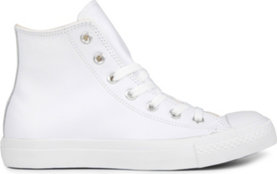 CONVERSE All Star leather high-top trainers