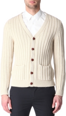 SANDRO Crosby knitted cardigan