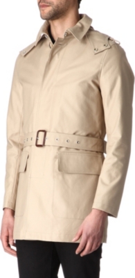 SANDRO Sand trench coat