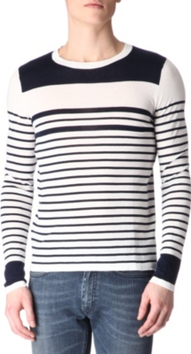 SANDRO Elmore striped jumper
