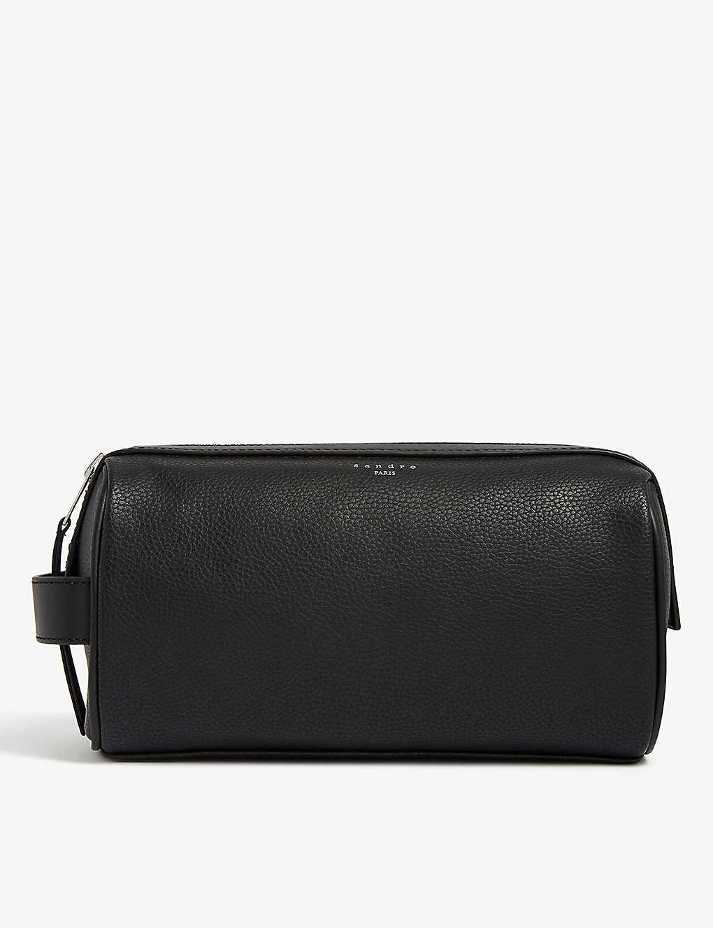 Grained leather wash bag(8122031)
