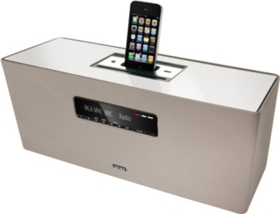 LOEWE SoundBox iPod dock, radio and CD player