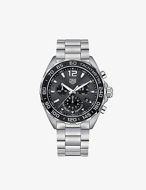 TAG HEUER: CAZ1011.BA0842 Formula 1 stainless steel chronograph watch