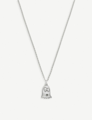 GUCCI GHOST NECKLACE AGED STERLING SILVER (GUCCI/ネックレス