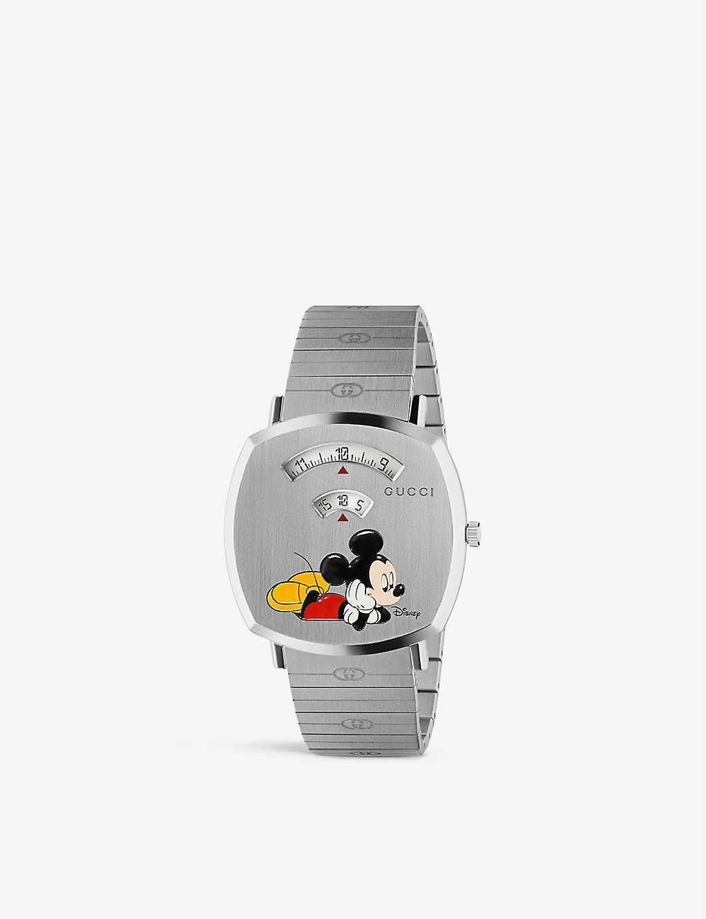 Gucci x Disney YA157419 Grip stainless steel quartz watch(8409178)