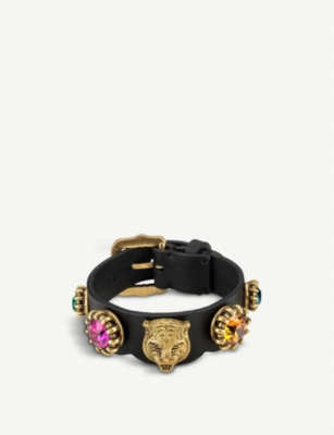 selfridges gucci bracelet crystal leather