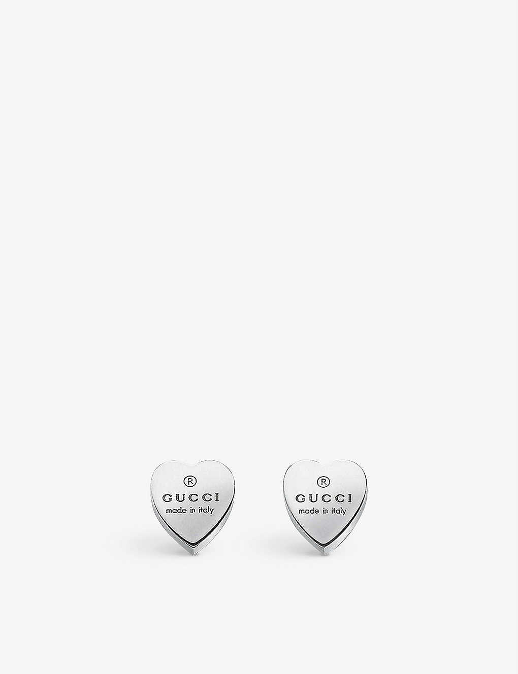 Trademark earrings heart-motif sterling silver stud earrings(3501796)