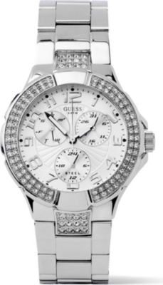 GUESS 14503L1 Prism stainless steel chronograph watch