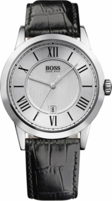 HUGO BOSS Embossed dial men's watch