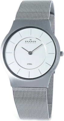 SKAGEN 233LSS stainless steel watch