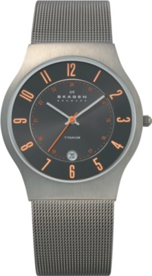 SKAGEN 233XLTTMO titanium watch
