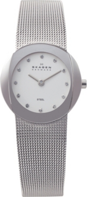 SKAGEN 589SSS stainless steel watch