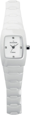 SKAGEN 814XSWXC1 stainless steel and ceramic watch