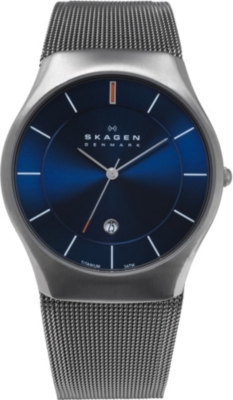 SKAGEN 956XLTTN stainless steel watch