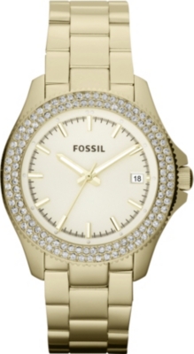 FOSSIL AM4453 gold-toned watch