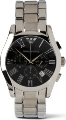 EMPORIO ARMANI AR0673 Stainless steel chronograph watch