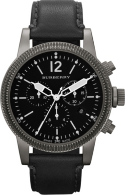 BURBERRY BU7813 stainless steel chronograph watch