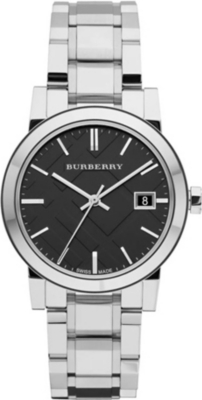 BURBERRY BU9101 stainless steel watch