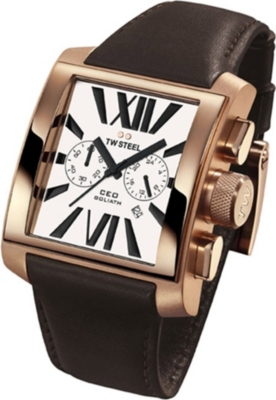 TW STEEL CEO Goliath chronograph watch