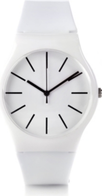 DM LONDON Round plastic watch