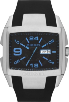 DIESEL DZ4287 steel and silicone watch