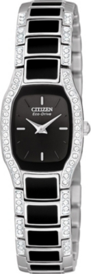 CITIZEN EW978057E Normandie Swarovski-encrusted stainless steel watch